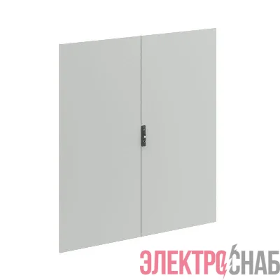 Дверь сплошная двухстворчатая для шкафов CQE N 2000х1600мм DKC R5NCPE20160