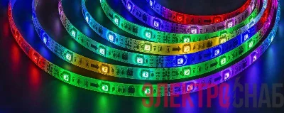 Лента светодиодная 71 834 NLS-5050RGBM30-5-IP65-12V 5Вт/м "Бегущая волна" (уп.5м) Navigator 71834