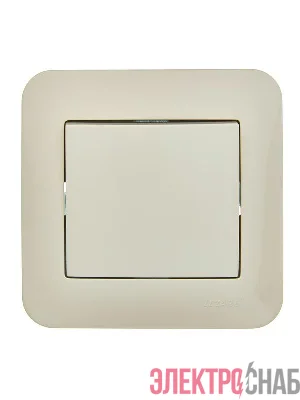 Выключатель 1-кл. 1п СП ASTI 10А IP20 в сборе крем. LEZARD 7081-0303-100