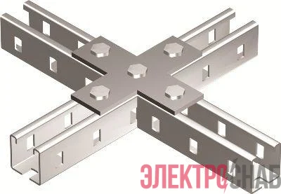 Пластина для профиля С-образ. соединительная Х-образ. DKC BMD1041HDZ