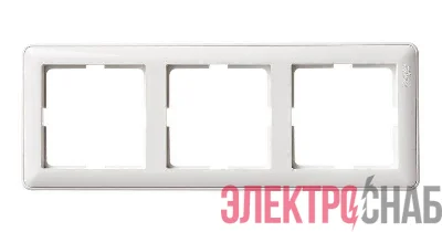 Рамка 3-м W59 бел. SE KD-3-18 (КД-3-18)