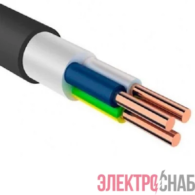 Кабель ВВГнг(А)-LS 3х1.5 круглый (м) ЭлПром НТ000002990