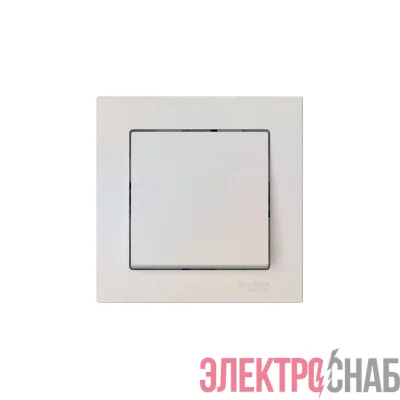 Выключатель 1-кл. AtlasDesign (сх. 1) 10AX быстрозажим. клем. в сборе жемчуж. SE ATN000412S