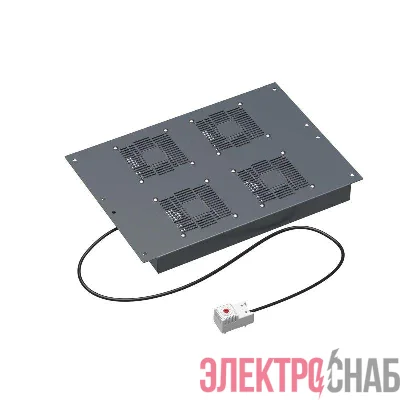 Модуль потолочный вентиляторный с термостатом 4 вентилятора для крыши DKC R5VSIT6004FT
