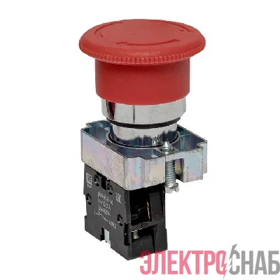 Кнопка "Грибок" BS542 NC поворотн. красн. PROxima EKF xb2-bs542