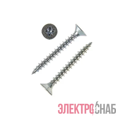 Саморез ШУц 6.0х50 потайная головка (уп.6шт) Tech-Krep/Zitar 102455