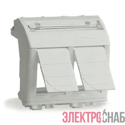 Адаптер для информационных разъемов AMP/BICC сл. кость DKC 75614S