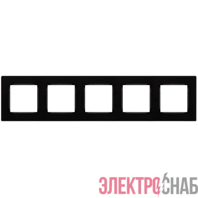 Рамка 5-м 12-5205-06 Классик черн. Эра Б0067756