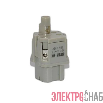 Вставка контактная постоянное число полюсов HDC-A-4FS СТЭЗ 187150230