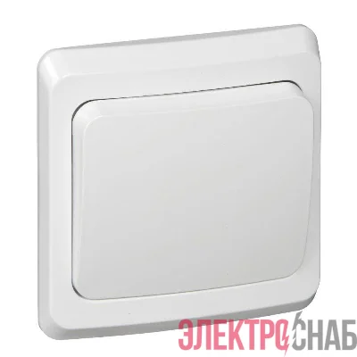 Переключатель проходной 1-кл. СП Этюд 10А IP20 бел. SE BC10-004B