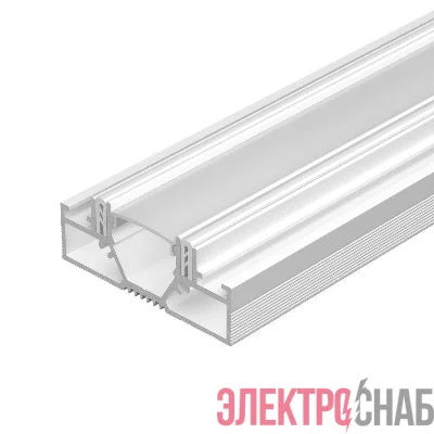 Профиль STRETCH-20-CEIL-D-CENTER-2000 WHITE L2000 алюм. Arlight 042948