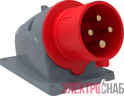 Вилка электрическая наружн. уст. 32А 3P+PE 380В IP44 MAGNUM ССИ-524 IEK PSN52-032-4