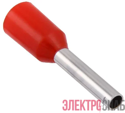 Наконечник НШВИ 1.0-08 1мм2 из/фл (уп.100шт) GENERICA UGN11-008-001-100-G