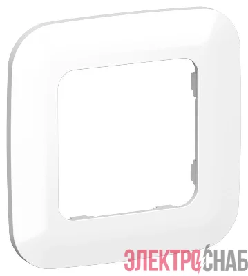 Рамка 1-м СП FLITE РУ-1-А-ФлБ бел. IEK FI-M12-31-20-K01