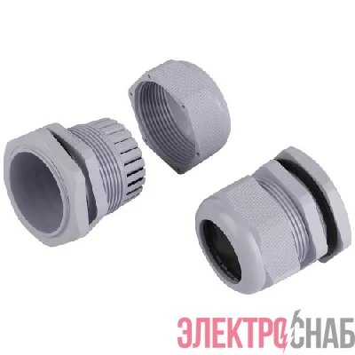 Ввод кабельный (сальник) PG 42 d32-38мм (d отверст. 53мм) IP54 (уп.5шт) Эра Б0065153