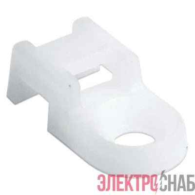 Держатель для хомутов d10-19 бел. с глаз. (уп.100шт) DKC 25460