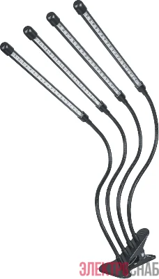 Светильник светодиодный 95 586 NDF-FITO-C01-02-40W-BL 40Вт IP40 на прищепке с таймером для растений красн./син. спектра Navigator 95586