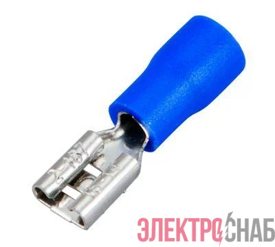 Клемма плоская изол. (гнездо) (VF 2-187(8)) REXANT 08-0432
