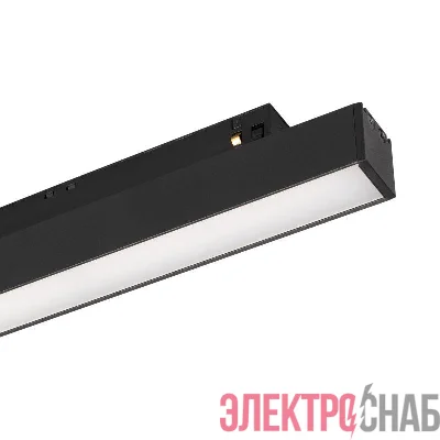 Светильник MAG-ORIENT-FLAT-L350-12W Warm3000 BK 100 deg 48В DALI 12Вт 3000К IP20 метал. Arlight 056154