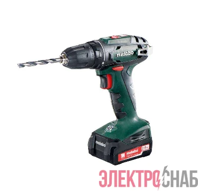 Дрель-шуруповер аккумуляторная BS 14.4 акк.винт. 2х2А.ч Li-Ion 13мм упак. кейс Metabo 602206540
