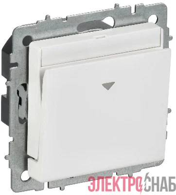 Выключатель карточный СП BRITE ВС10-1-8-БрАБ 30А механизм арктич. бел. IEK BR-V11-0-10-K91