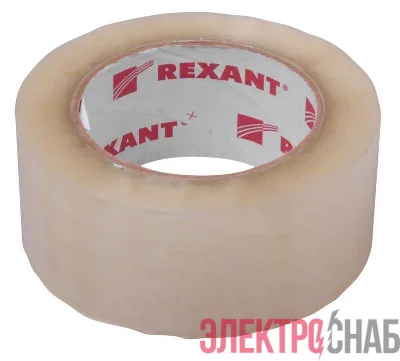 Скотч упаковочный 48ммx66м 50мкм прозр. Rexant 09-4202