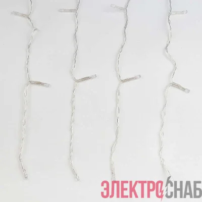 Гирлянда занавес светодиод. ULD-C2030-240/DTA RED IP20 с контроллером 240led 2х3м прозр. красн. UNIEL 06741