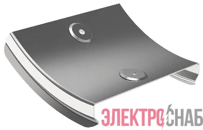 Крышка угла плавного 45град. тип В10 ESCA 150мм IEK CPV51D-0-45-150-08