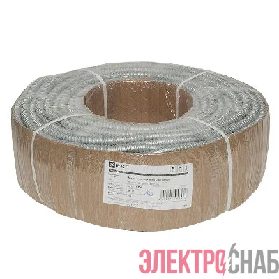 Металлорукав Р3-ЦХ-15 d15мм с протяжкой (уп.100м) EKF mrzn-15-100
