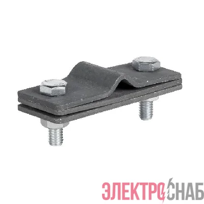 Зажим полоса-прут малый гор. цинк. EKF lp-55408