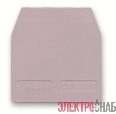 Изолятор торц. для штекерных зажимов типа HVPC.2/HVTE.2 DKC ZHVP301GR