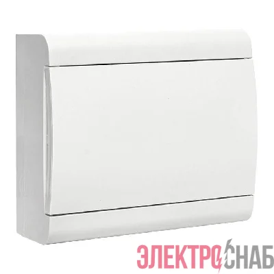 Щит ЩРН-П-10 IP41 бел. дверца (пром. упак.) Basic EKF pb-n-10w-bas