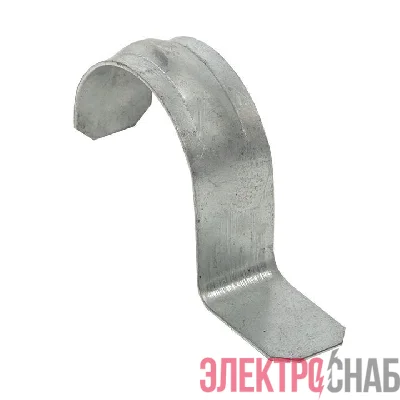 Скоба крепежная однолапковая d31-32мм метал. EKF sm-1-31-32