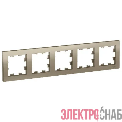 Рамка 5-м AtlasDesign универс. шампань SE ATN000505