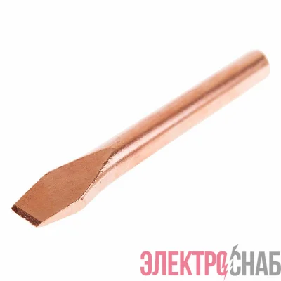 Жало медное d7.8 для паяльников 100Вт (тип: клин) Rexant 12-9945