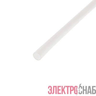 Трубка термоусадочная двустенная клеевая 6/2 (3:1) 1м прозр. Rexant 26-6009