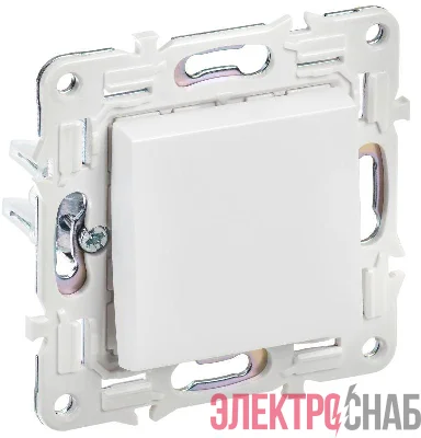 Выключатель 1-кл. SKANDY 10А SK-V01W арктич. бел. IEK SK-V10-0-10-K01