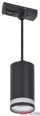 Светильник 4117 декоративный трековый подвесной GU10 черн. IEK LT-UCB0-4117-GU10-1-K02