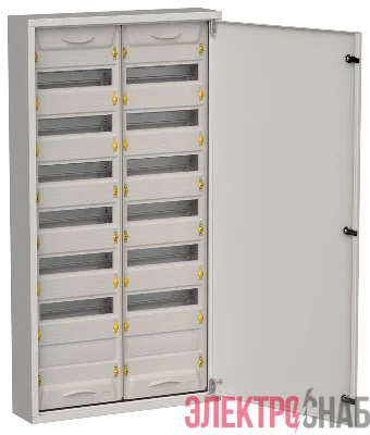 Корпус ЩРн-168 (2х84) TITAN 5 1085х570х140 IP31 метал. сер. IEK TI5-50-N-2X084-31-7035