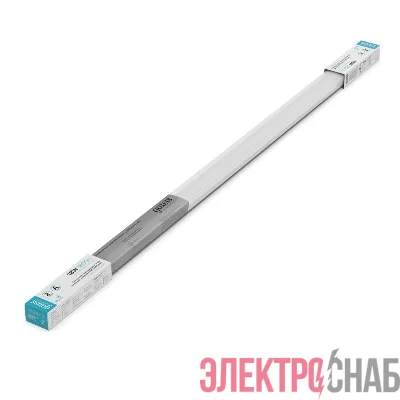 Светильник светодиодный Ultracompact 18Вт 4000К IP65 1800лм 1035х39х31.5мм линейный матов. с БАП 90мин GAUSS 143424218A