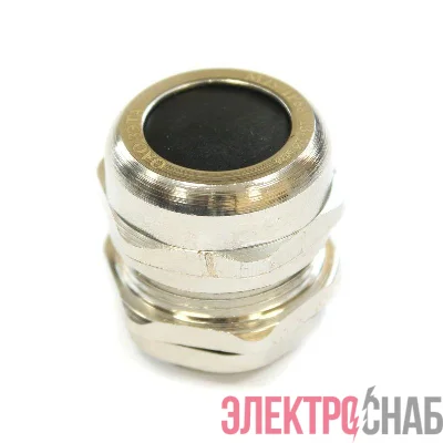 Ввод кабельный М25 IP68 d13-18мм латунь ГОФРОМАТИК zeta30118