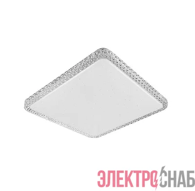 Светильник светодиодный бытовой настенно-потолочный PPB MAGIC-S 60Вт с пультом 3000К-6500К DIM 530х530х80 IP20 JazzWay 5012196