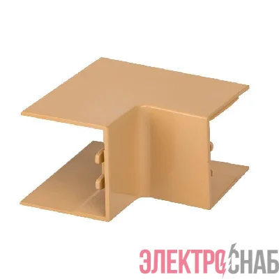 Угол внутренний 25х25 под свет. дерево Plast PROxima (уп.4шт) EKF ibl-25-25x4