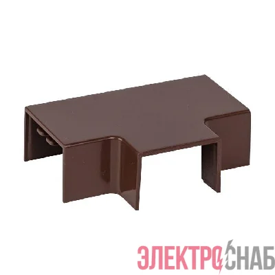 Угол T-образный 25х16 под темн. дерево Plast PROxima (уп.4шт) EKF tchd-25-16x4