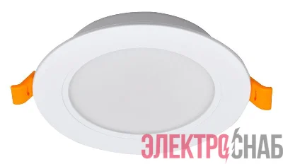 Светильник светодиодный PLED DL7 WH Downlight 12Вт 4000К 145х26мм IP54 ДВО встраив. JazzWay 5042544
