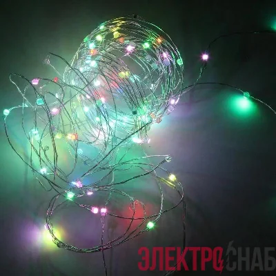 Гирлянда "Нить" LDMS120-RGB 120 RGB ярких минисветодиодов 12м уличная SHLights 4690601042996
