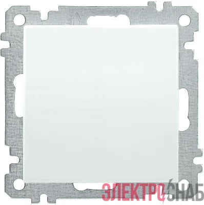 Выключатель 1-кл. СП Bolero ВС10-1-0-Б 10А IP20 механизм бел. IEK EVB10-K01-10-1