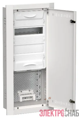 Корпус комбинированный ЩРв-24 (1х48) TITAN 5 бел. IEK TI5-51-V-1X048-30