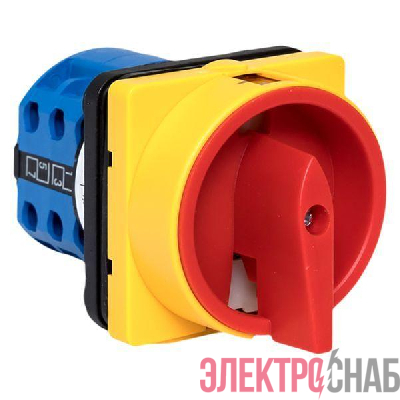 Переключатель кулачковый ПК-1-22 25А 2п "1-0-2" с блокировкой IP65 PROxima EKF pk-1-22-25-a65