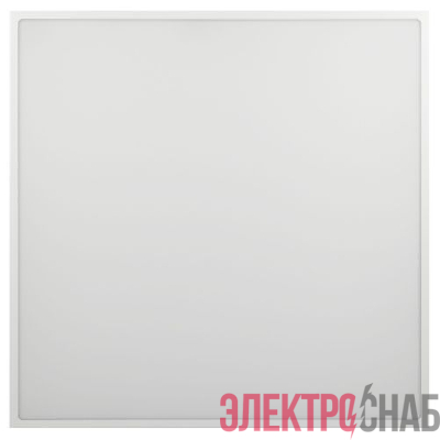 Светильник светодиодный SPO-930-3-40K-032 32Вт 4000К IP54 3360лм 595х595х45 матов. Проектный Эра Б0051579